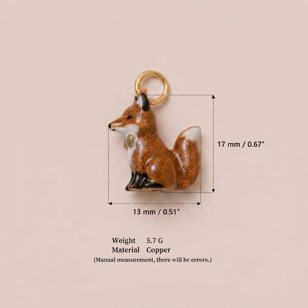 Petit Animal Série DIY Accessoires Pendentif à huile drippée