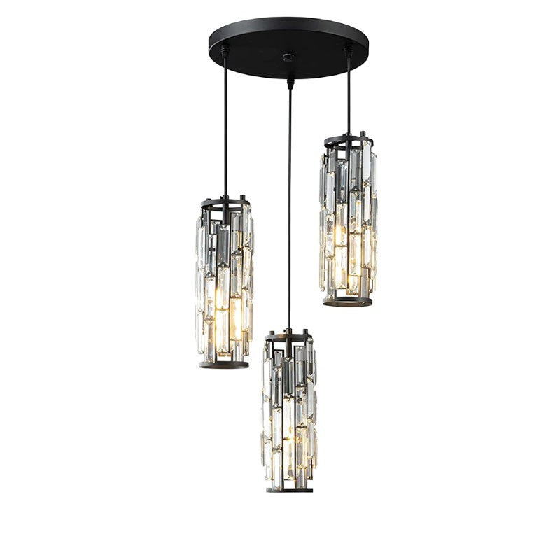 LED simple tête industriel style cristal Restaurant simple allée côté lit Petit droplight