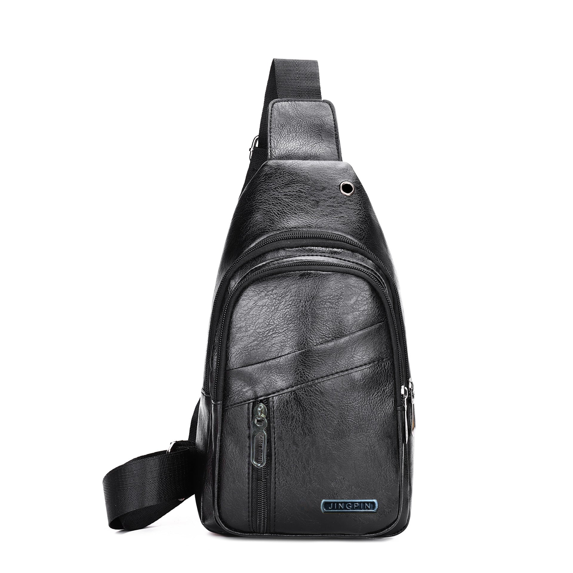 Sac à bandoulière multicouches de grande capacité étanche pour homme