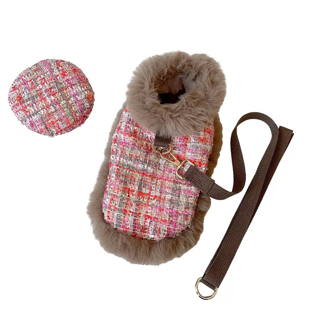 Jupe souple compatible avec la laisse du chien