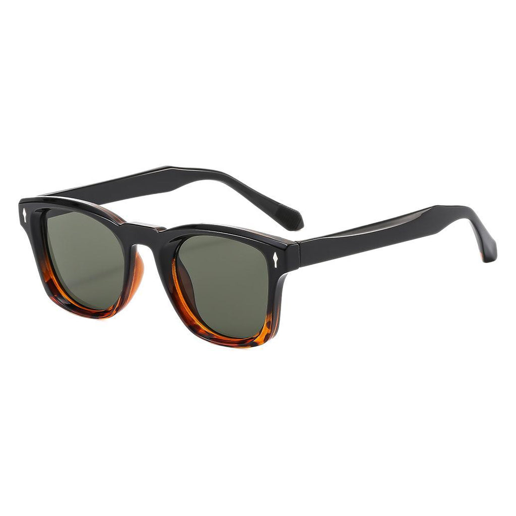 Lunettes de soleil rétro à cadre carré pour femmes pour aventures en plein air