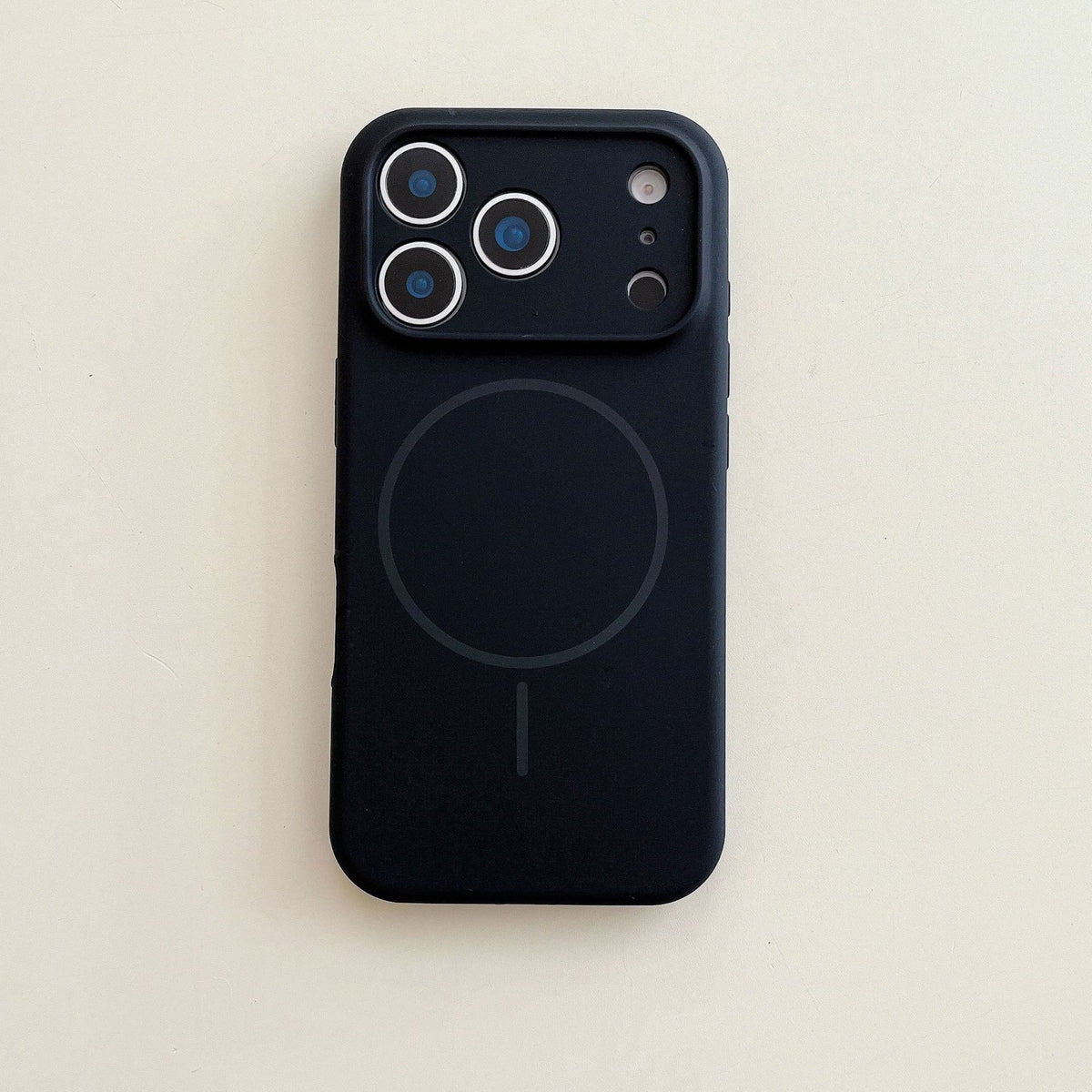 Precision Cut Silicone Magnetic Button Phone Case