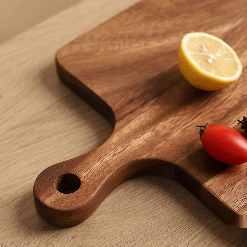 Acacia wood cutting board for the kitchen