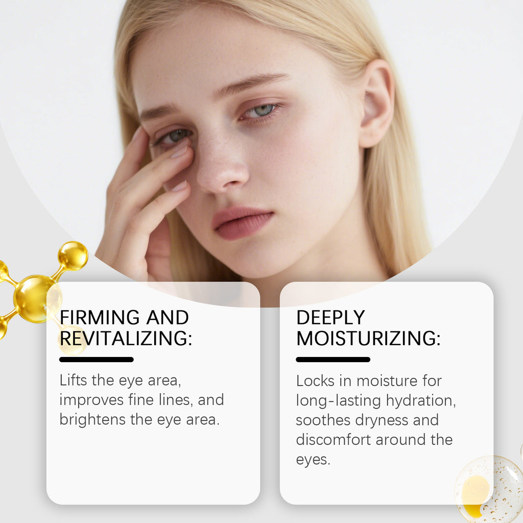 Bâton de crème pour les yeux doux et doux