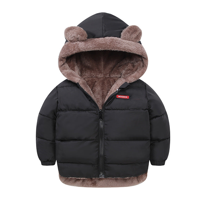 Veste d'hiver rembourrée en coton pour garçon