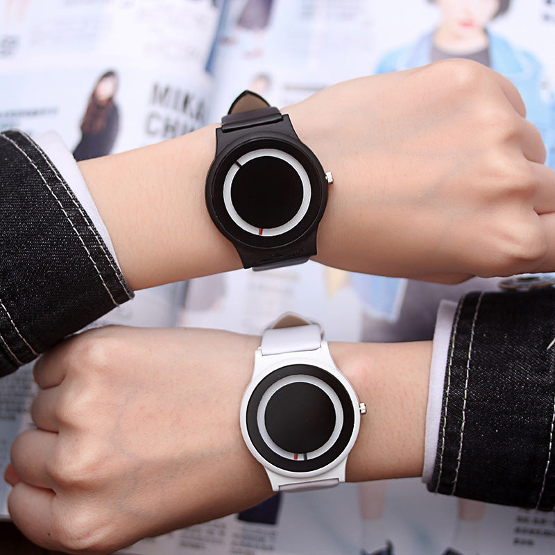 Montre électronique couple pointerless