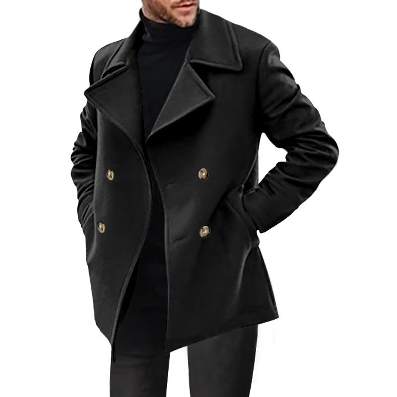 Arrivée Printemps & Automne Mid-long manteau pour les hommes pour les sites indépendants