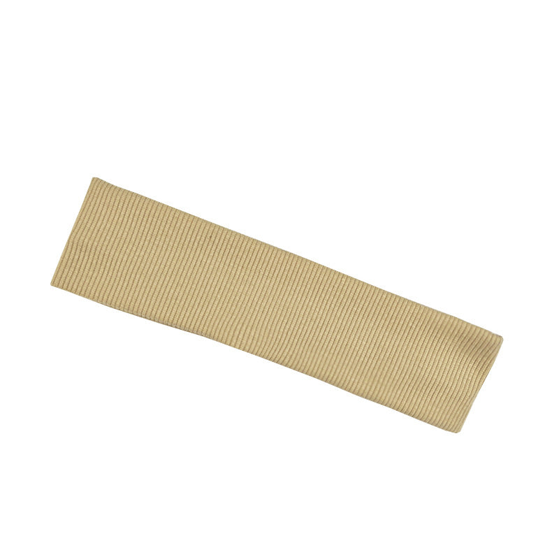 Exercice bande de cheveux Yoga entraînement Sweat Stretch bande de cheveux simple Versatile Casual