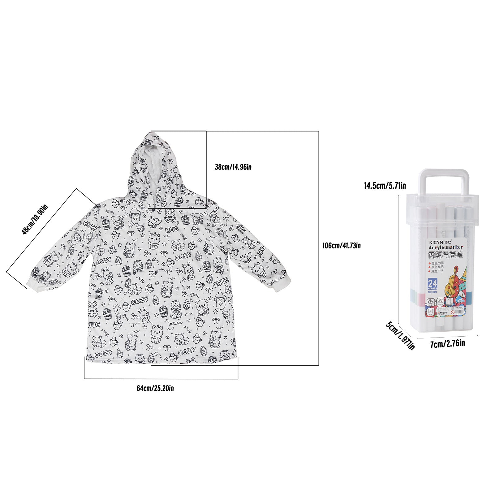 Cozy Color votre propre couverture Hoddlie