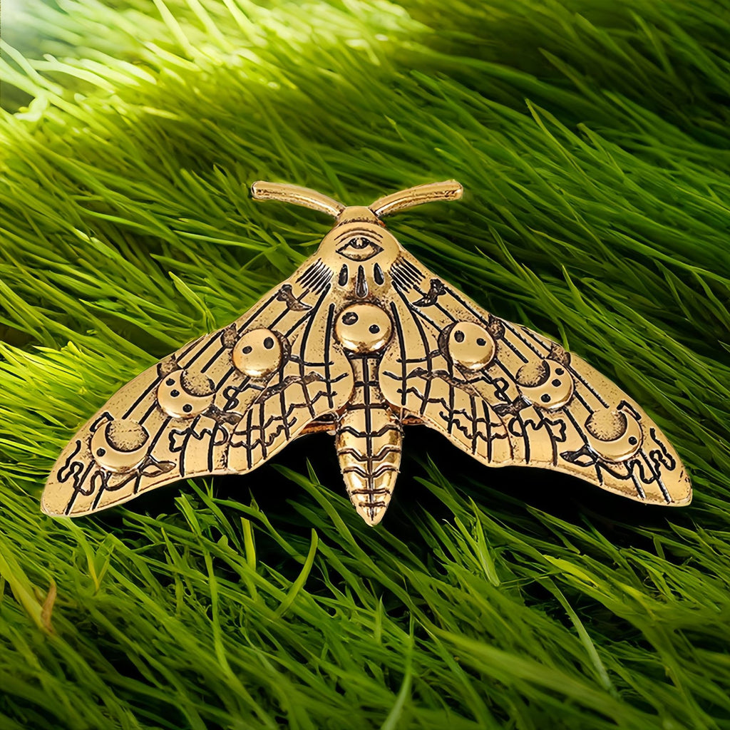 Retro Insect Barrettes Dos Moth Spring Temperament Bangs Accessoires pour cheveux fille