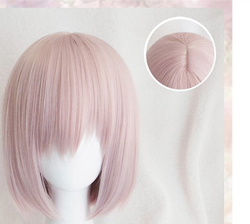 Fate Grand Ordre bouclier fille école fille cosplay perruque