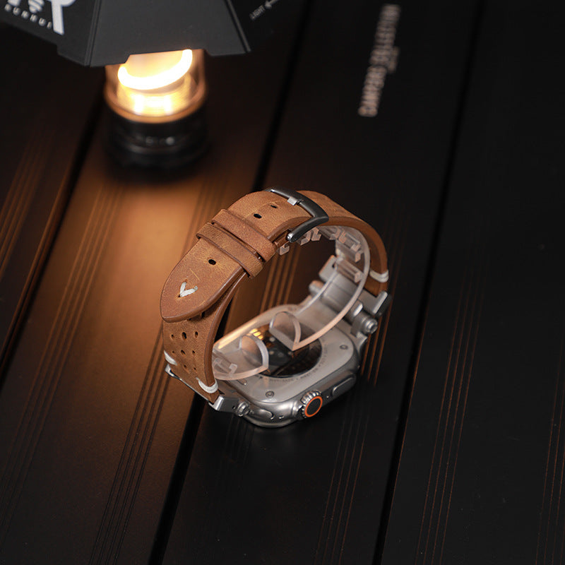 Style mécanique Cowhide Modifié Strap
