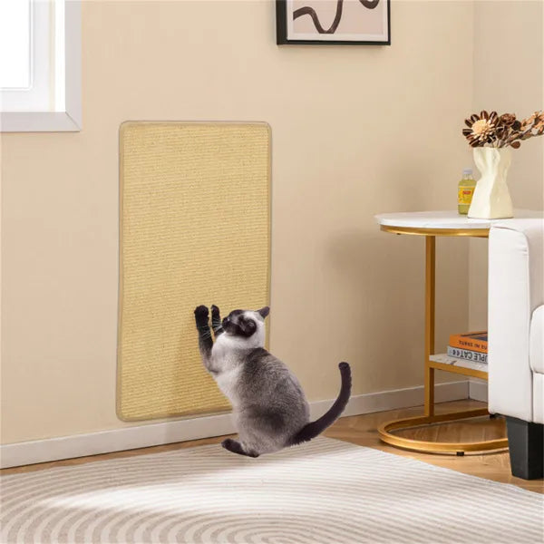 2-Pack 32"x20" Natural Sisal Cat Scratching Mats