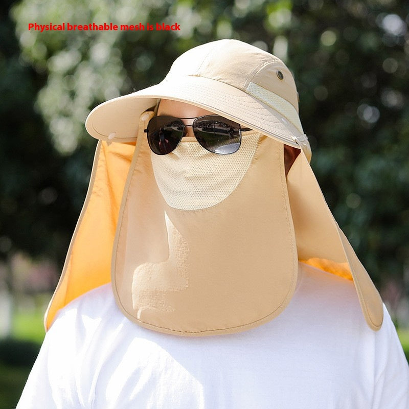 Chapeau de protection contre le soleil Chapeau de pêche pour hommes
