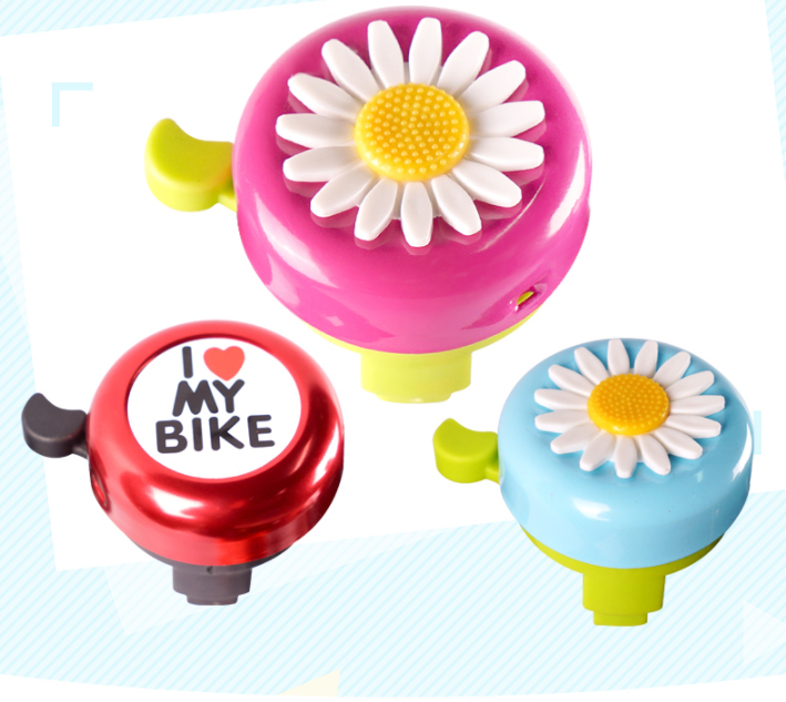 Sonnette de dessin animé à vélo