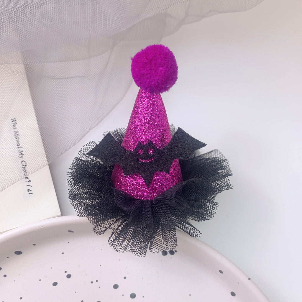 Rôle des enfants Jouer Halloween drôle Chapeau de citrouille Barrettes