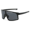 Outdoor black glasses-grey frame leaf-1 pack