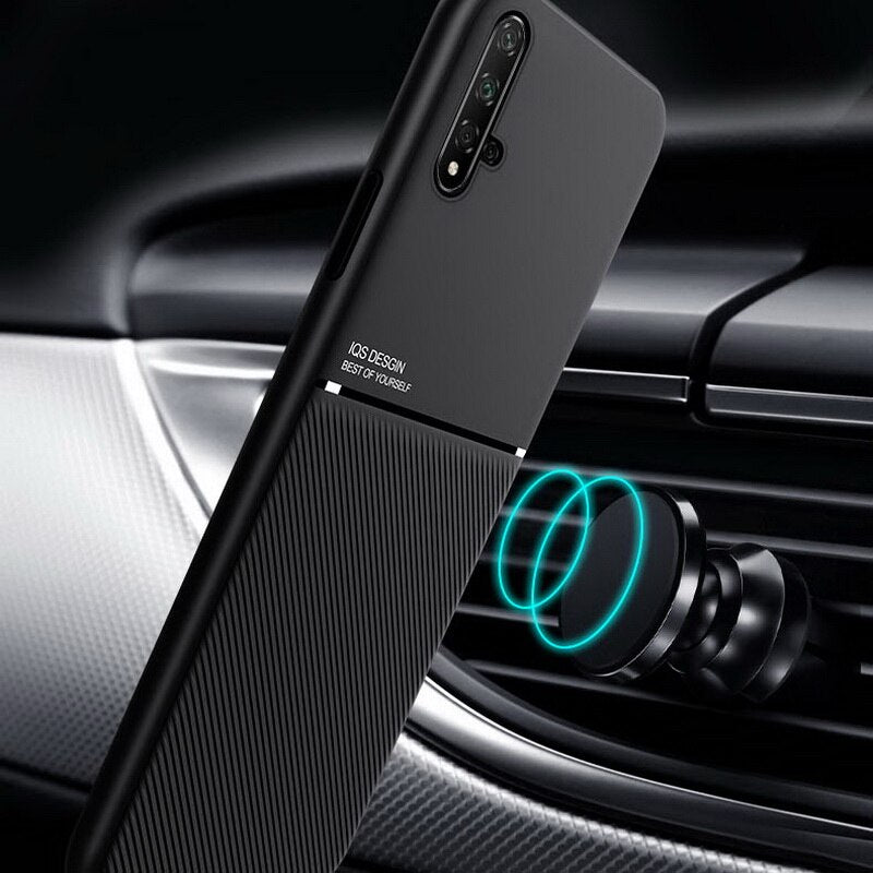 Friction magnétique p30pro personnalisé anti-fall mat20 housse de protection