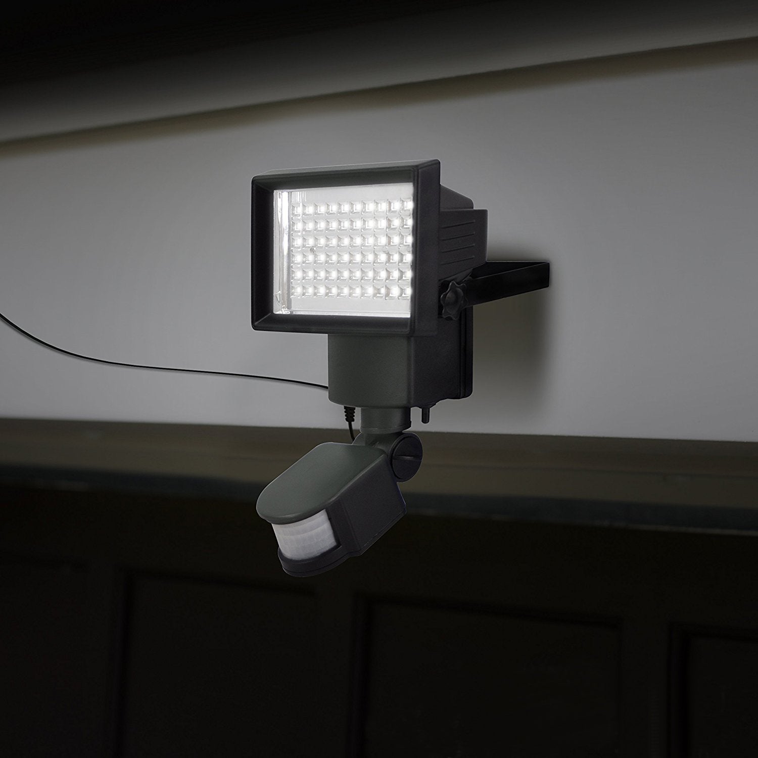 Lampe solaire à détecteur de corps infrarouge