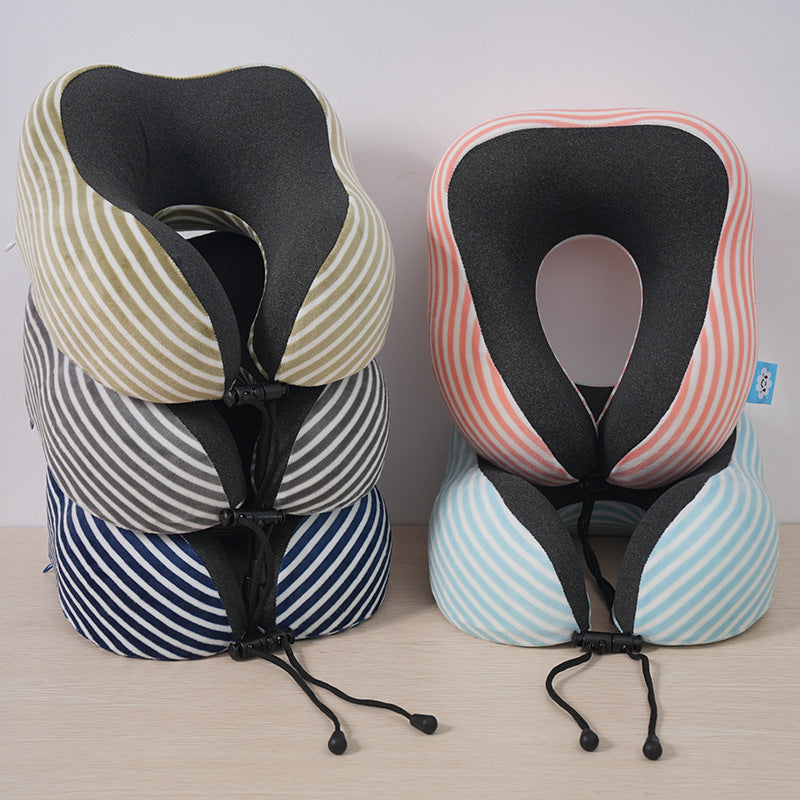 Oreiller de voyage en forme de cou pour avion Car Office Nap