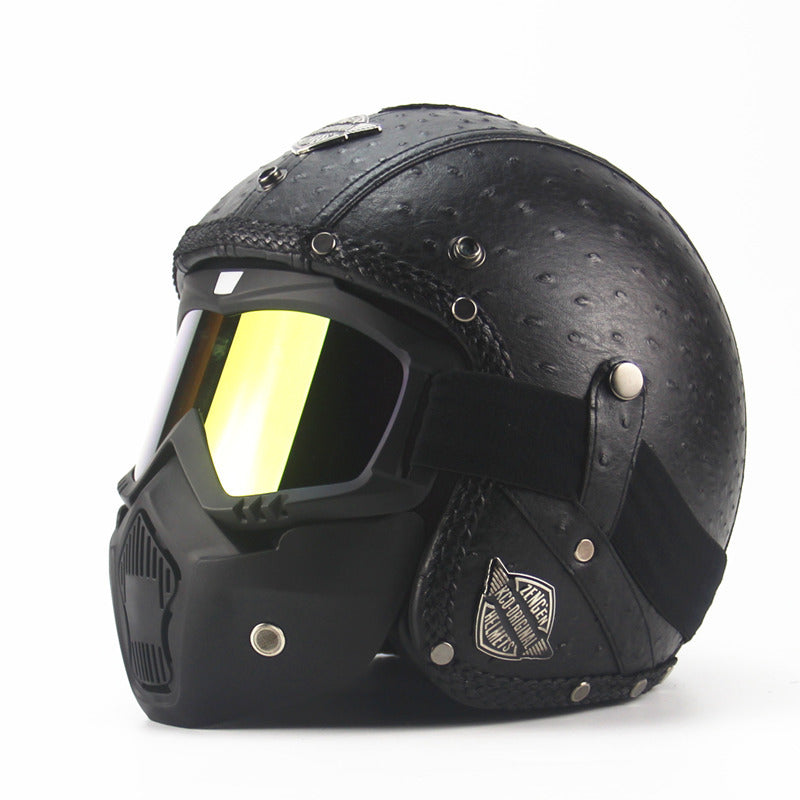Handmade quatre saisons caractéristique rétro casque Halley