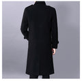 Manteau de laine mince d'automne et d'hiver