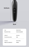 Clipper sans fil lavable à corps entiers pour animaux de compagnie à faible bruit