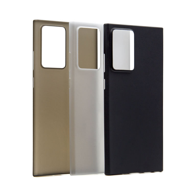 Étui de téléphone en métal nu ultra-fin mat