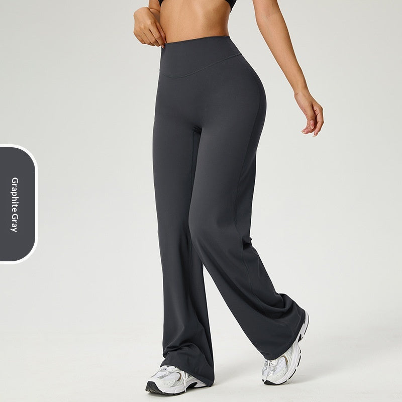 Pantalon casual pour femmes à taille haute