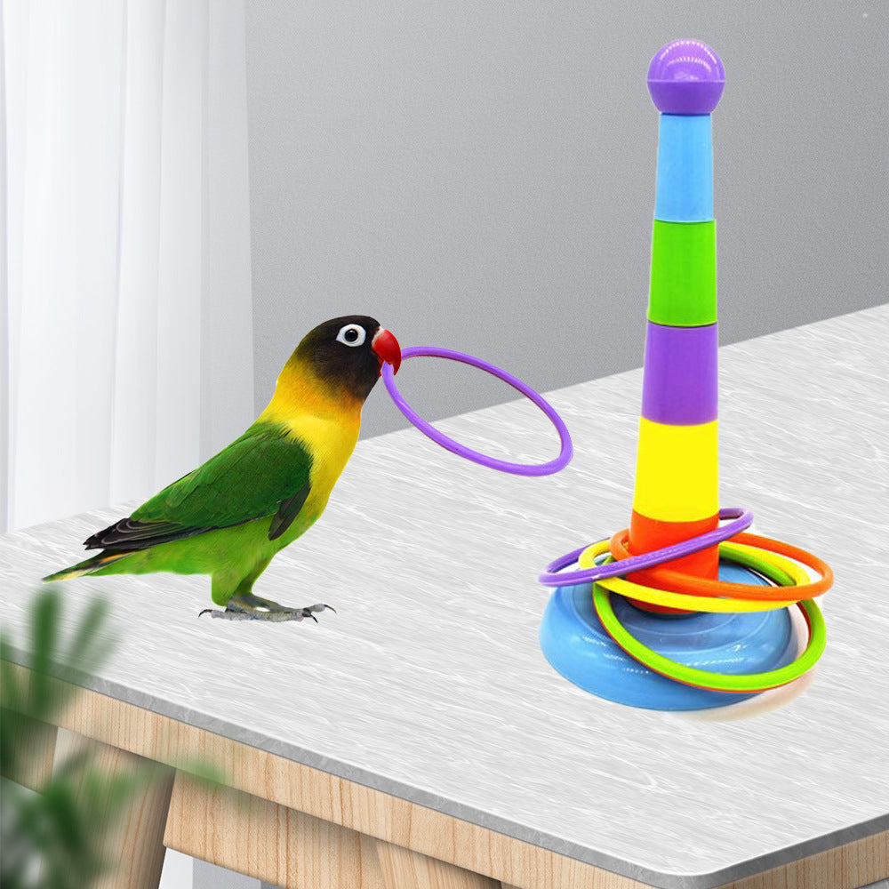 Jouet d'oiseau pour perroquet