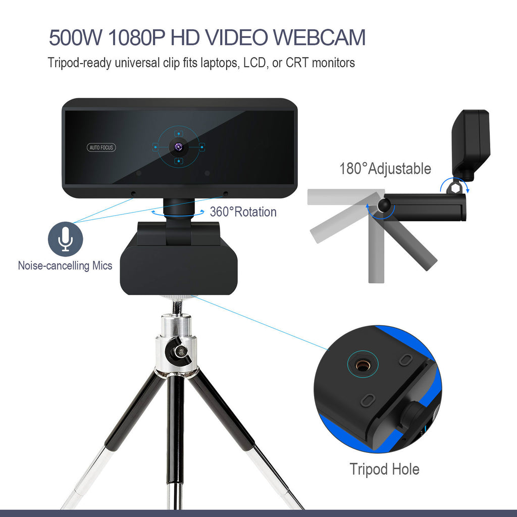 Caméra d'ordinateur HD W5