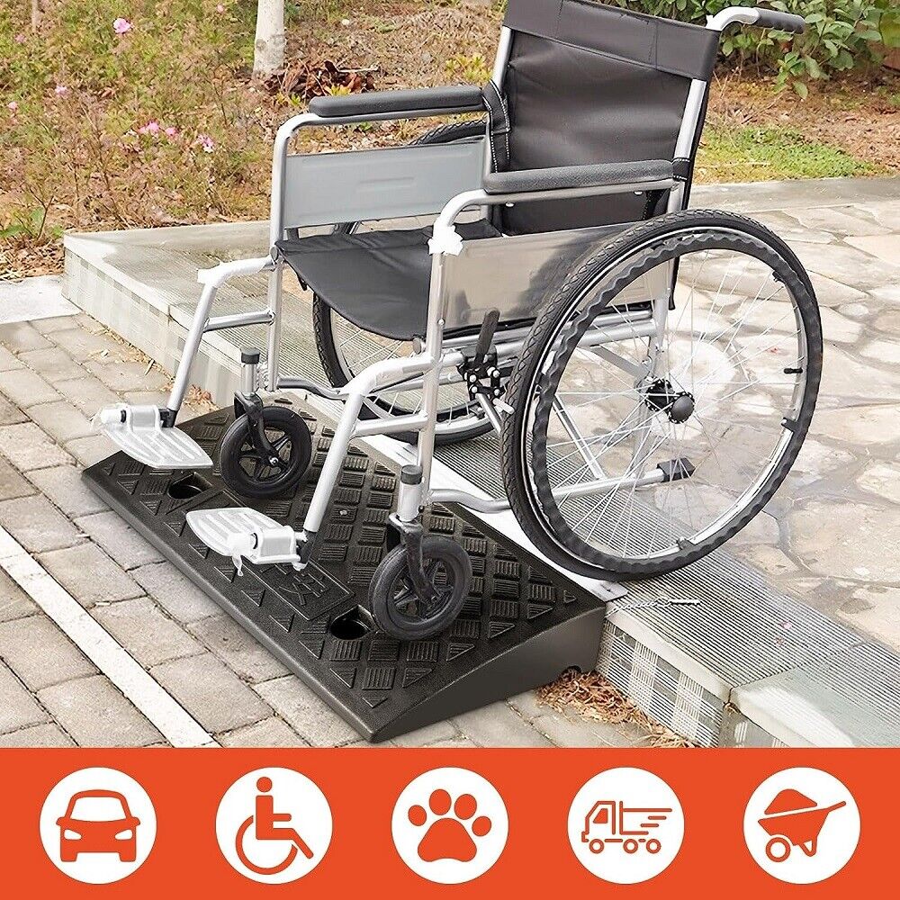 Amplificateur de pente de véhicule universel en caoutchouc lourd Kerb Ramps