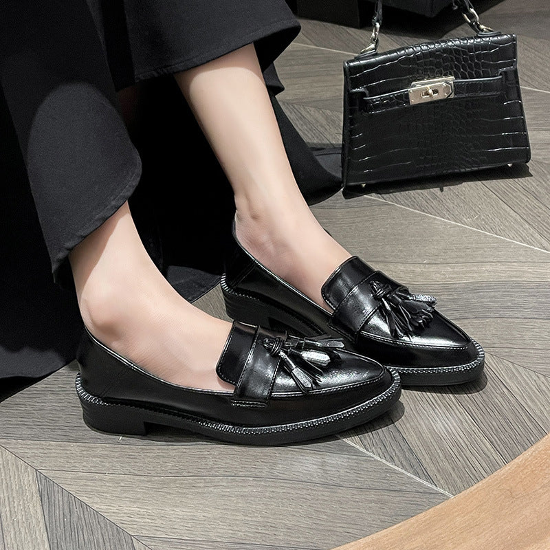 Chaussures en Tassel Pointed-Toe pour femmes