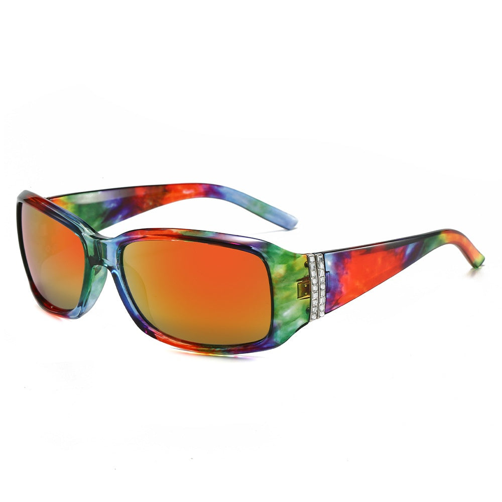 Lunettes de soleil à tendance rétro-protection UV pour les parties