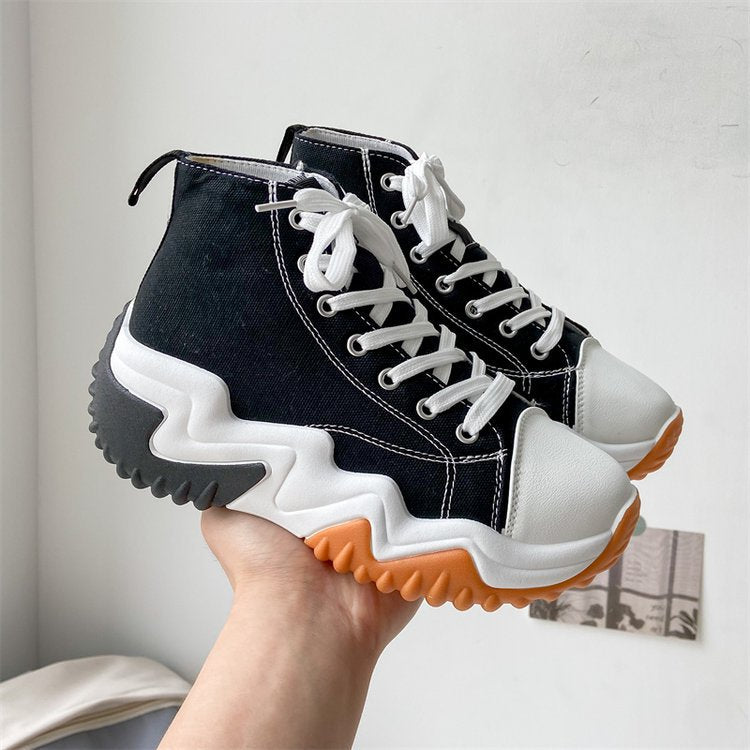 Femmes de la plate-forme de mode Chaussures Casual Haut
