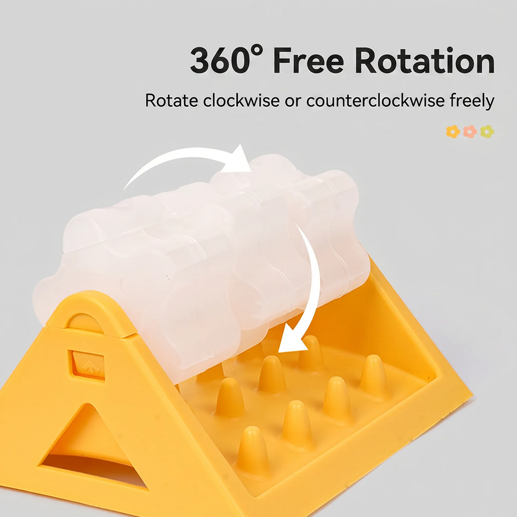 Puzzle Rotation Dog Bowl Slow Feeder Anti Bloat Gulp Plat interactif