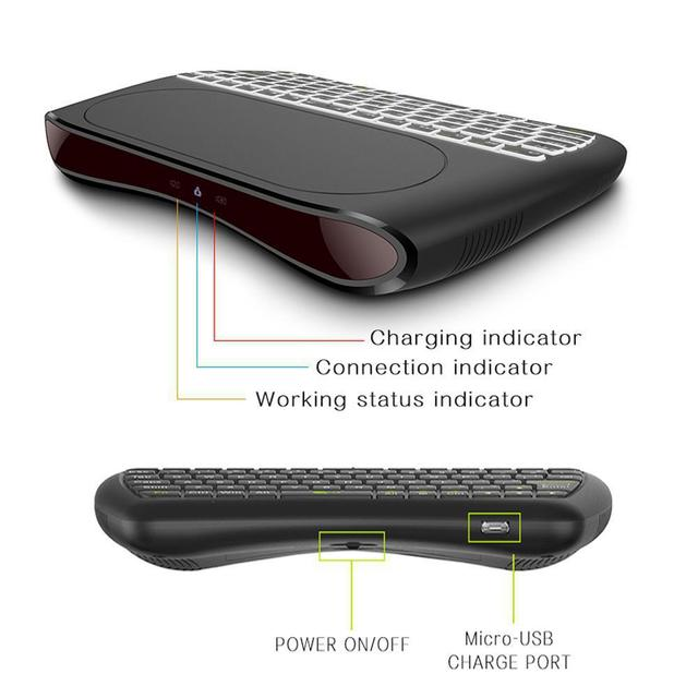 Clavier sans fil D8 Pro