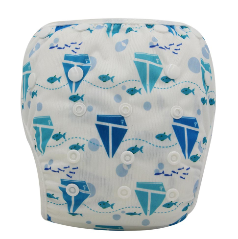 Couche de bain réglable étanche pour bébé Unisexe