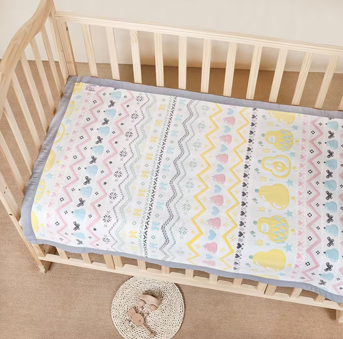 Six-Layer Gauze Soft Cooling Mat Pure Cotton Convient aux mamans et aux bébés