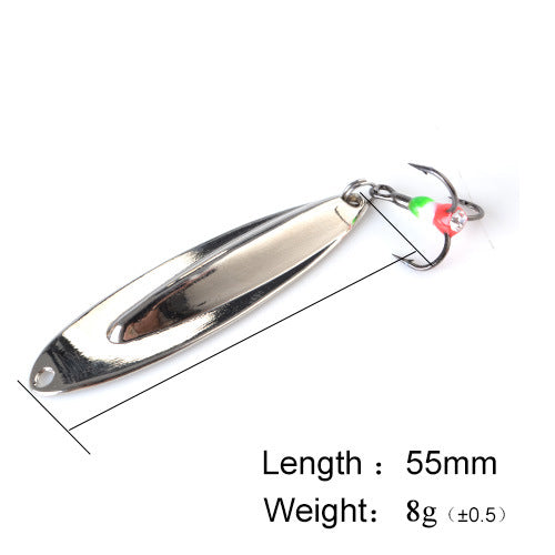 Luya Bait Aluminum Alloy Lure Sequin Tossing Lure