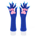 Gants longs tapis de viande de silicone d'Halloween
