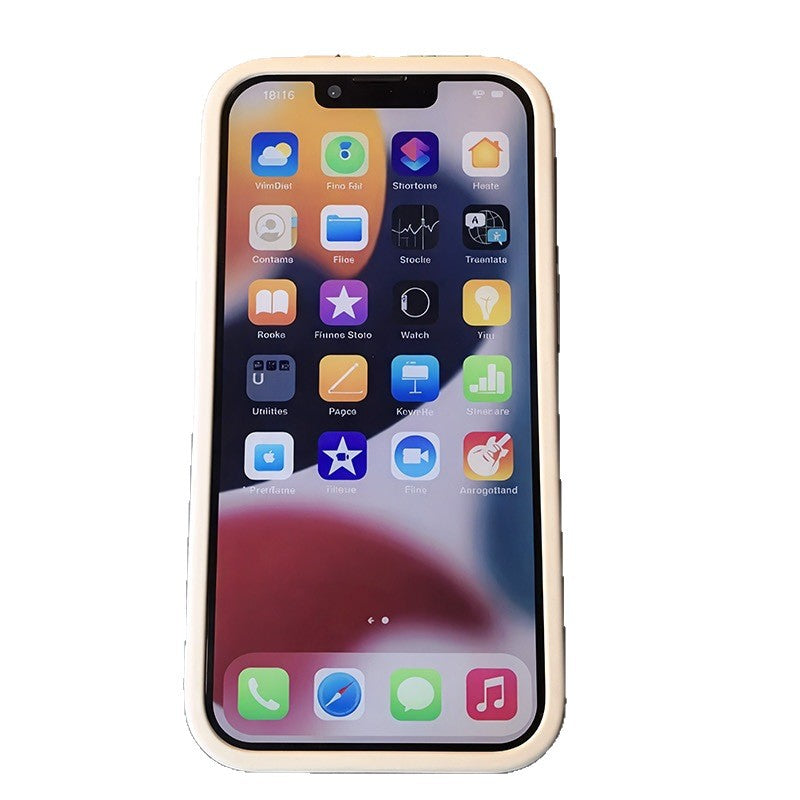 C'est créatif et polyvalent Cartoon Thinking Girl Phone Case