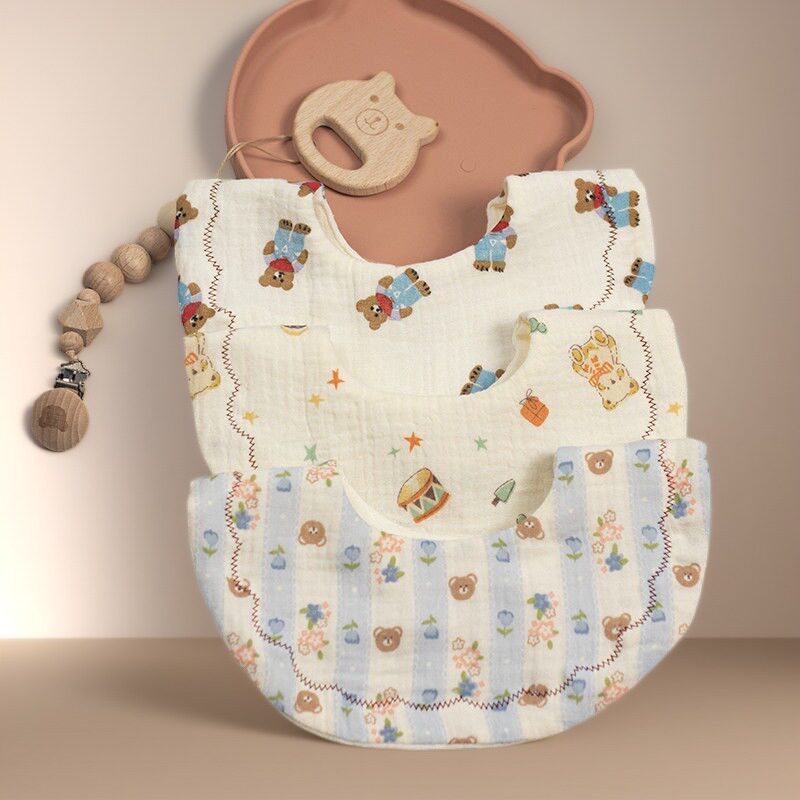 Bébé nouveau-né pour garçons et filles Absorbent fait de coton pur à six couches