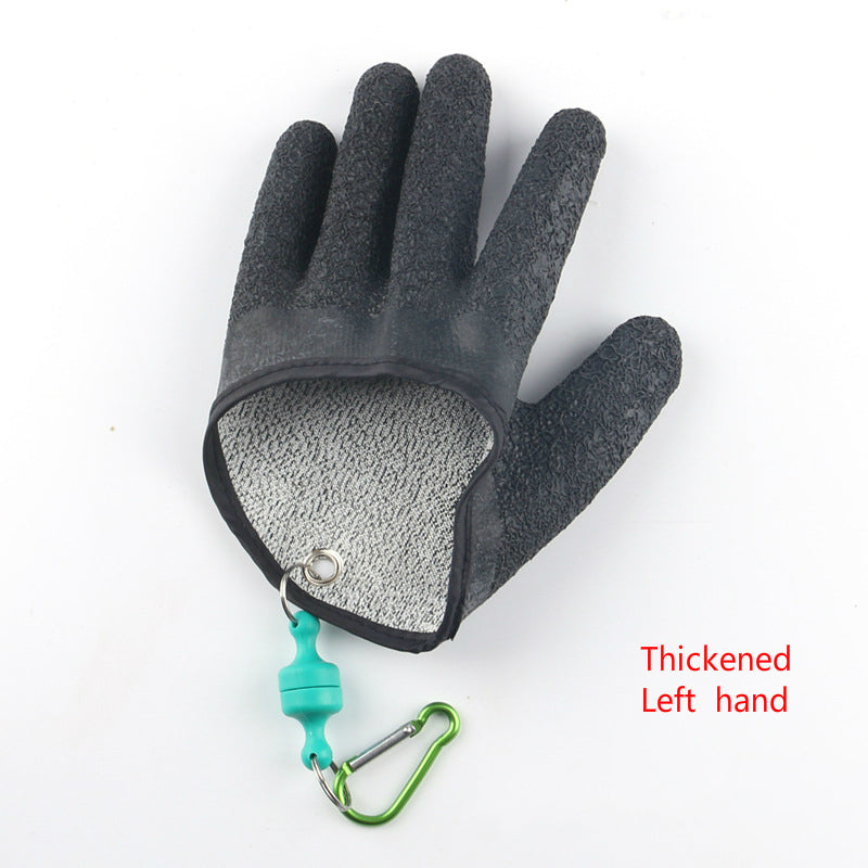 Gants de pêche antidérapants protéger la main contre les éclats de crevaison Pêcheur professionnel Catch F
