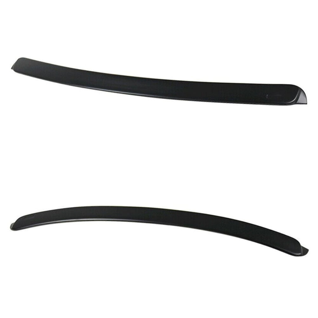 Pour 01-05 BMW 320i Base E46 3-Series Fenêtre arrière Spoiler de toit Lèvre non peint ABS