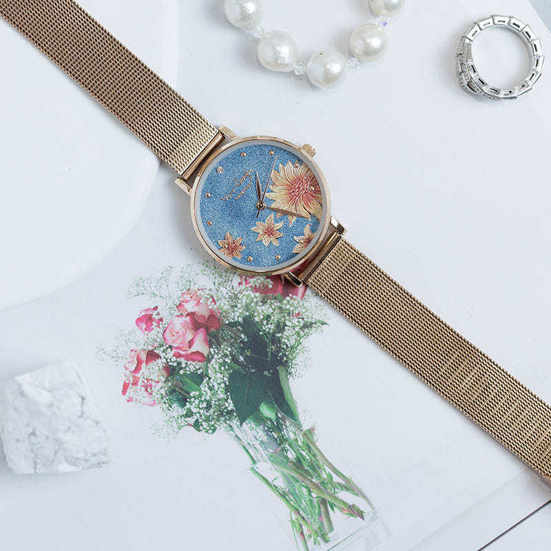 Van Gogh Quartz Watch Sunflower
