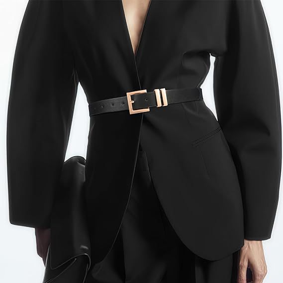 Trendy Slim Ceinture Luxueuse et élégante Versatile Pour Jeans et Robes