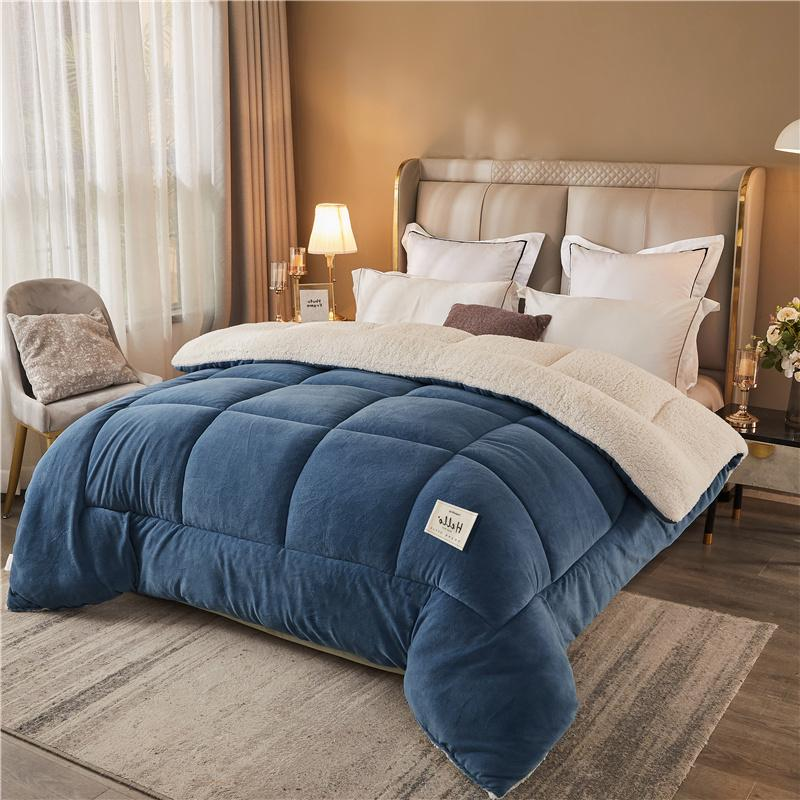 1PC Réversible Sherpa Comforter