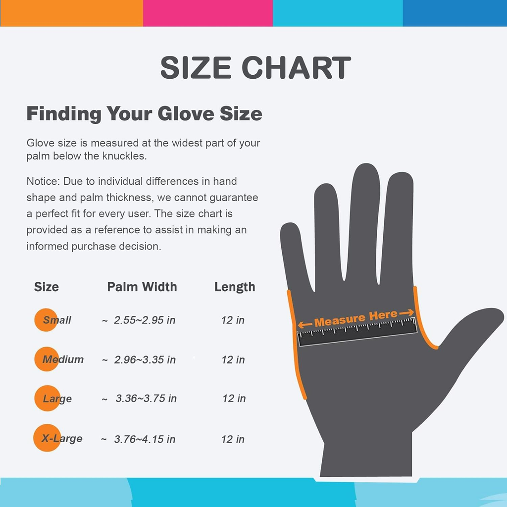 Gants de lavage de cuisine en caoutchouc 4 paires Gants de nettoyage ménager réutilisables colorés pour