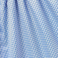 Bébé Filles 4ème De Juillet Robe Gingham American Drapeau Blanc Bleu Couleur Bloc Indépendance Jour